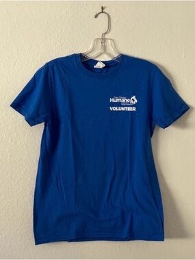 Blue San Diego Humane Society Volunteer T-Shirt
